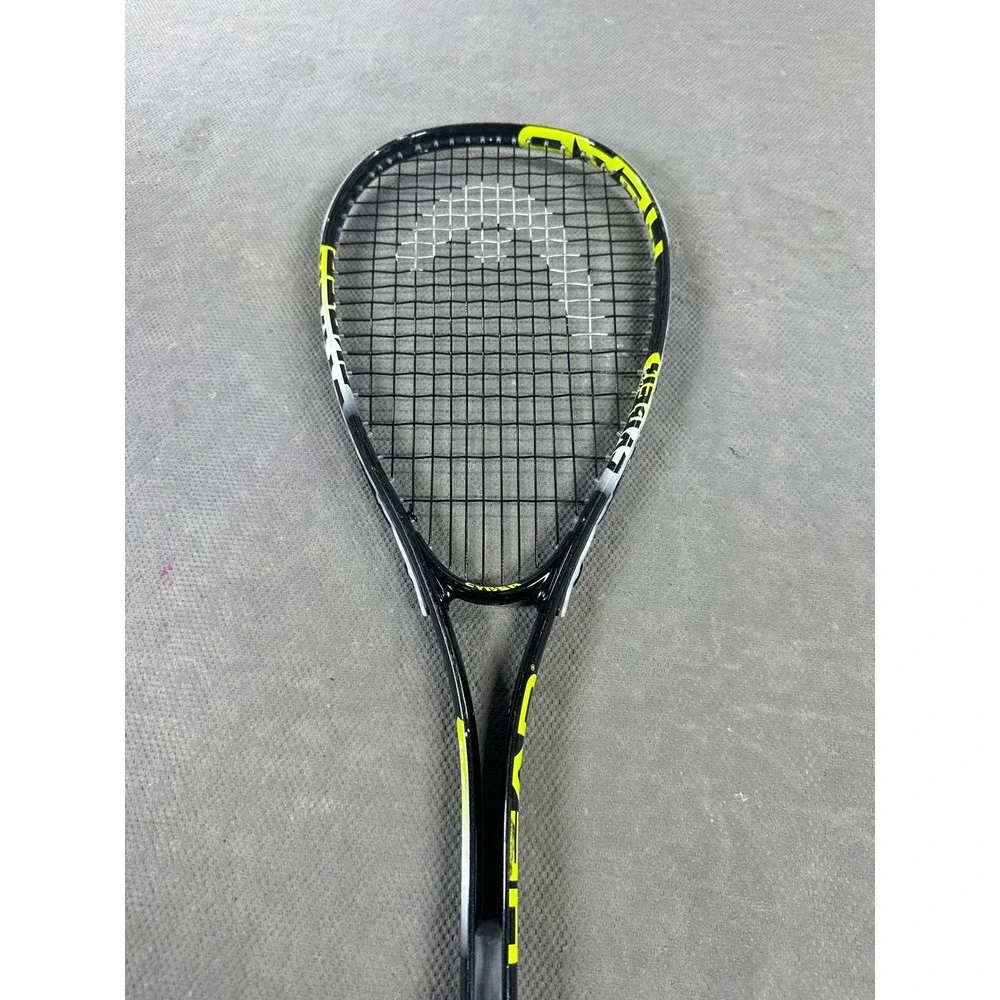 HEAD Cyber Edge Squash Racquet Black Neon Yellow AFT Technology 213049